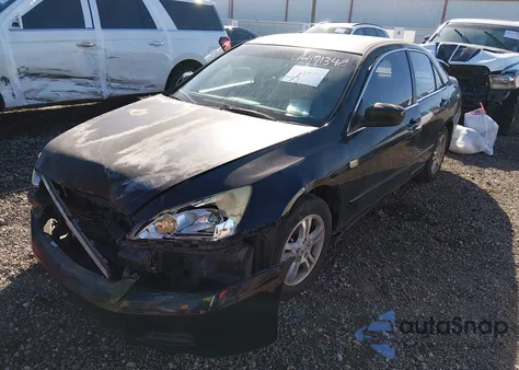 2006 Honda Accord 2.4 Se из США, поврежденный, VIN 1HGCM56306A015571